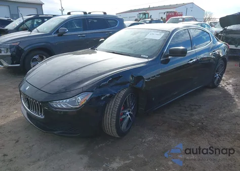 2015 Maserati Ghibli S Q4 z USA, uszkodzony, nr VIN ZAM57RTA8F1153492
